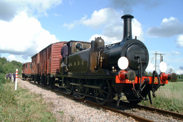 Martello with loose coupled freight.